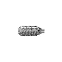 Fraise lime carbure de tungstene cylindrique bout arrondi
