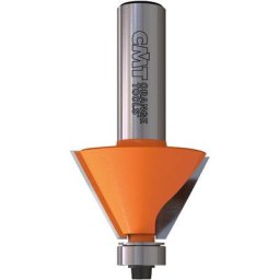 CMT - Fraise carbure chanfrein avec guidage 30°- queue 12 mm