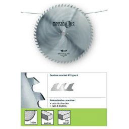 Lame Chrome Vanadium Type a 600x2.8x30x - 56 Dents - Sidamo