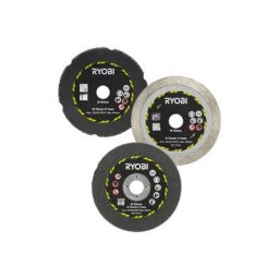 Kit 3 disques pour meuleuse Ryobi 76 mm - RAKCOT03