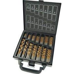 M54399 hss Jeu de forets pour le métal 99 pièces TiN tige cylindrique 1 set - Brüder Mannesmann