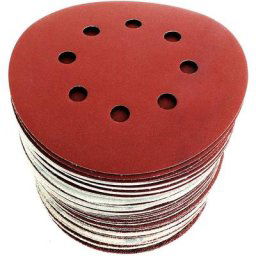 Disques de Ponçage Papier Abrasifs 125mm Ponceuse Bosch Dewalt Einhell - 60 Disques :