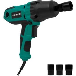 Vonroc - IW503AC Clé à choc 450W - 350Nm Avec 4 douilles