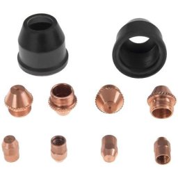 Kit Consommables Poste Stamos Accessoires Decoupeur Plasma Poste Combine 10 Pcs - Blanc, Marron,