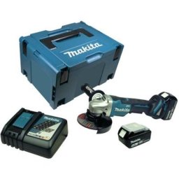 Meuleuse d'angle 18V LXT Ø125 mm (2x5,0 Ah) en MAKPAC - MAKITA DGA508RTJ