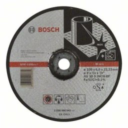 Accessories 2608600541 Disque à ébarber à moyeu déporté 230 mm 1 pc(s) acier - Bosch