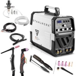 Stahlwerk - Poste de soudage ac/dc tig 200 cut avec mma et découpeur plasma intégré - weiß