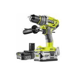 Ryobi - Perceuse-visseuse à percussion Brushless OnePlus - 1 batterie 5.0 Ah - 1 batterie 2.0 Ah