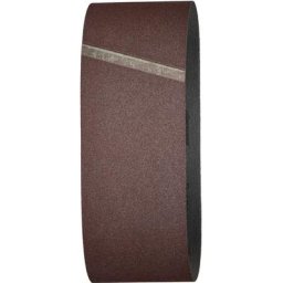 Lot de 3 Bandes Abrasives, Grain 120, Dimensions 100 x 560, pour Ponceuse à Bande Wolfcraft 1938000