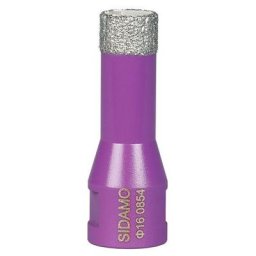 Trépan diamant à sec pour meuleuse M14 - d. 16 mm lu 35 mm - Céramique/Grès/Granit