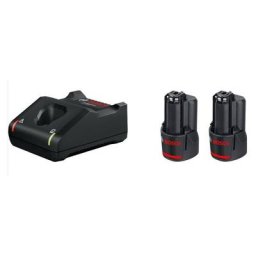 2 Batteries gba 12V 2.0Ah + Chargeur gal 12V-40 Bosch 1600A019R8
