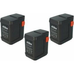 Lot 3 batteries Li-Ion 4000mAh (18V) pour outils taille-haie Gardena Ergocut 48 comme 8835-U,