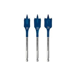 Jeu de mèches à bois plates Bosch accessories expert selfcut speed 2608900331 14 mm, 16 mm, 18 mm,