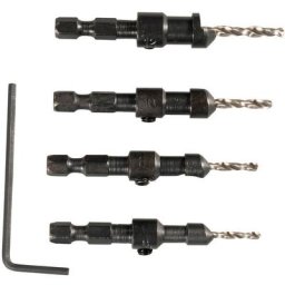 Makita - D-73455 Jeu de forets à fraiser (4PCS.)