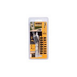 DT70578T-QZ 10 pièces de vissage impact et porte embouts pivotant - Dewalt