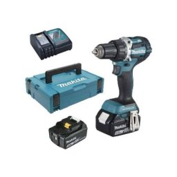 Makita - Perceuse-visseuse 18V + 2 batteries 5Ah + chargeur + Makpac DDF484RTJ