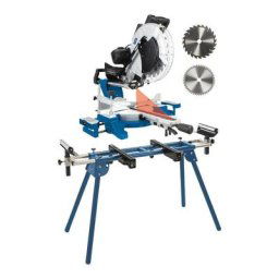 Pack Scheppach Scie à onglet radiale 305 mm 2000W - HM140L - Support UMF1600