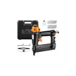 Tacklife - TK5040-Brad Nailer, Pneumatique, 18GA 2-In-1 Nailer, 5/8'-2', Visua plus large