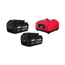 Batteries (Li-Ion « 20V Max » (18 v) Keep Cool™ de 4,0 Ah) et chargeur - Skil