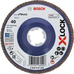 Bosch - Accessories 2608619205 Diamètre 115 mm ø de perçage 22.23 mm 1 pc(s) Q711182