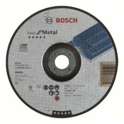 Bosch - Accessories 2608603534 Disque à ébarber à moyeu déporté 180 mm 1 pc(s) acier