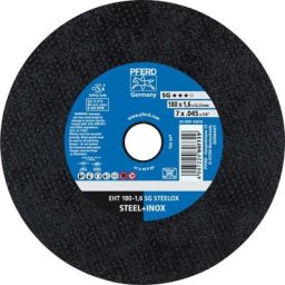 Sg steelox 61326410 Disque à tronçonner 180 mm 25 pc(s) acier inoxydable, acier C611671 - Pferd