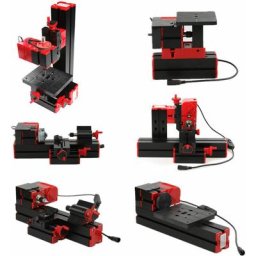 Mini diy 6 en 1 Transformateur motorisé multifonctionnel Machine polyvalente Scie sauteuse Meuleuse