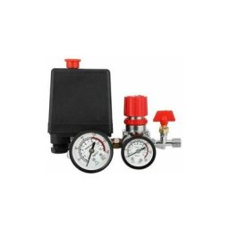 Ayyqh - Compresseur d'air pressostat valve pressostat compresseur d'air avec manomètre régulateur