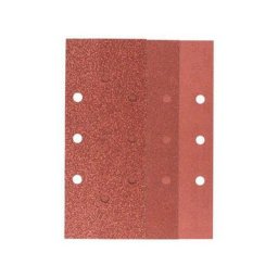 Set de papiers abrasifs pour ponceuse vibrante perforé Bosch Accessories 2607019501 Grain num 60,