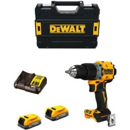 Perceuse à Percussion Dewalt DCD805E2T (2 x 1,7 Ah Powerstack DCB112 tstak ii)