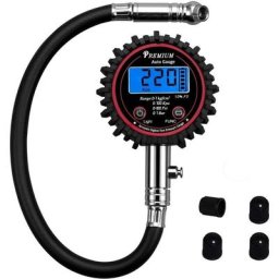 Pression de Pneu Numérique, Manometre Pression Pneu Numerique Testeur pour vélo moto camion voiture