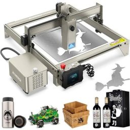 S20 pro Graveur laser, 3 en 1 Écran offline/application téléphone portable/Windows - Tête laser 20