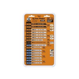 Cmt Orange Tools - JT016 16 pcs. jeu lames pour scie sauteuse queue a t