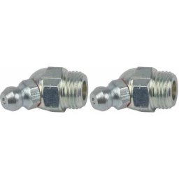 Cyclingcolors - 2x graisseur 1/8 bsp angle 45° embout graissage pompe à graisse manuelle