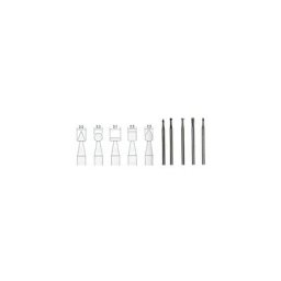 Set fraises en acier Tungstène vanadium Proxxon Micromot tige ø 2,35mm