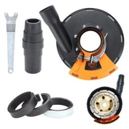 Randaco CARTER D'ASPIRATION PONÇAGE POUR MEULEUSES 125 MM - Orange