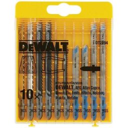 Dewalt - coffrets 10 lames bois, métal ou mixte - modèle: DT2294