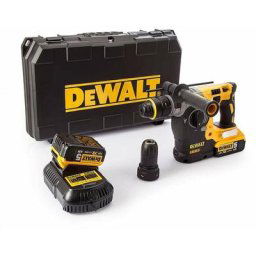 DCH274P2T Perfo-burineur SDS-plus à batteries 18V Li-Ion + mandrin interchangeable set (2x batterie