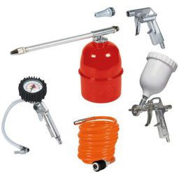Kit de 5 accessoires pour Compresseur - Einhell