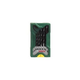 Accessories 2607019580 Jeu de forets pour le bois 7 pièces 3 mm, 4 mm, 5 mm, 6 mm, 7 mm, 8 mm, 10