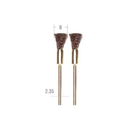 Proxxon - 28951 2 brosses pinceau acier