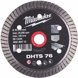 Milwaukee - disque diamand dhts 76 - 1 pc accessoires - 4932464715