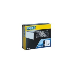 Clous Galva n°23P/20mm (Gauge 23 micro pins) - Boite carton 10000 - Rapid