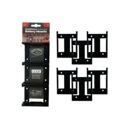 BM-HT22-BLK-6 - Support batterie (6pcs) pour Hilti 22V - noir - Stealthmounts
