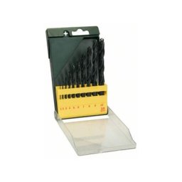 Accessories 2607019442 hss Jeu de forets pour le métal 10 pièces laminé au rouleau din 338 tige
