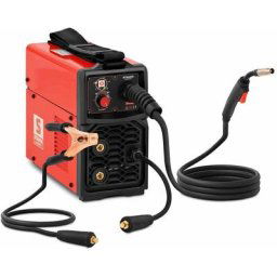 Stamos - Poste à Souder mig/mag Professionnel Gaz fcaw 230 v 90 a Bobine 100 mm - Argent, Blanc