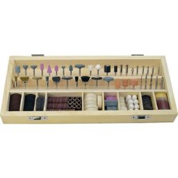 Kit d'accessoires de mini meuleuse 200 pièces Brüder Mannesmann