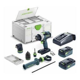 Festool - Perceuse-visseuse sans fil quadrive tdc 18/4 5,0/4,0 I-Set- 577612