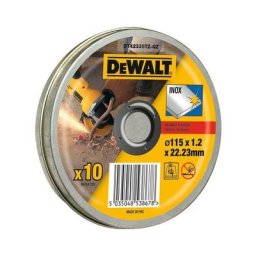 Dewalt - disque à tronçonner inox plat 115mmx1.2mm - DT42335TZ-QZ