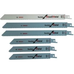 Pack 6 lames à scie sabre - BOSCH